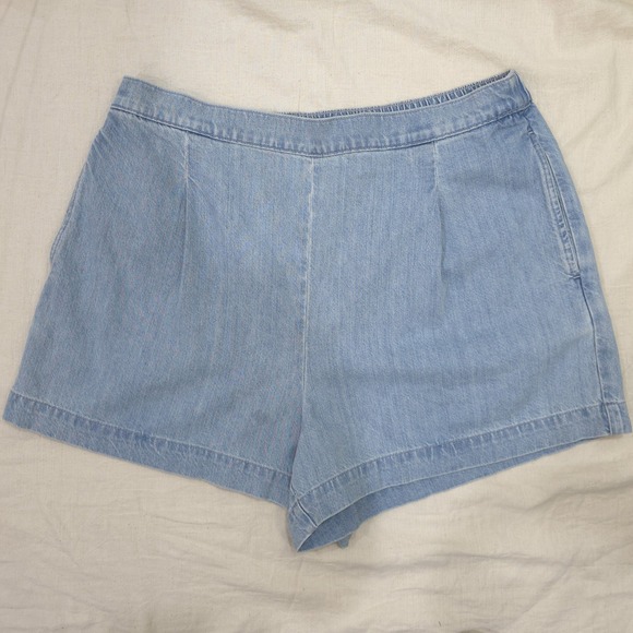 Madewell Pants - Madewell Light Wash Denim Shorts XL